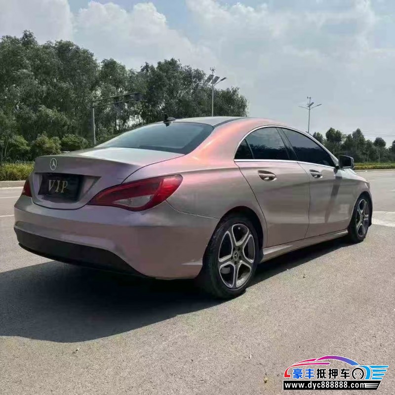 18年奔驰CLA轿车抵押车出售