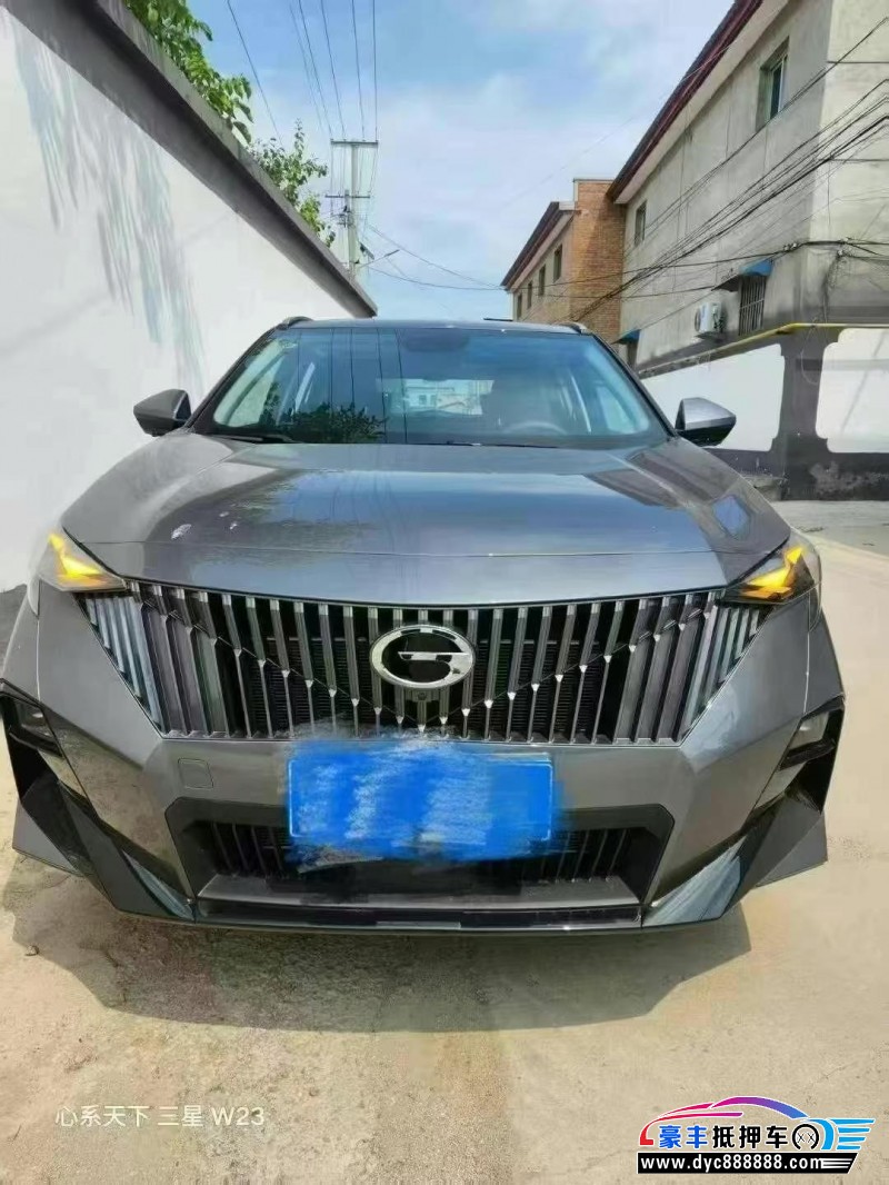 25年传祺gs3轿车抵押车出售