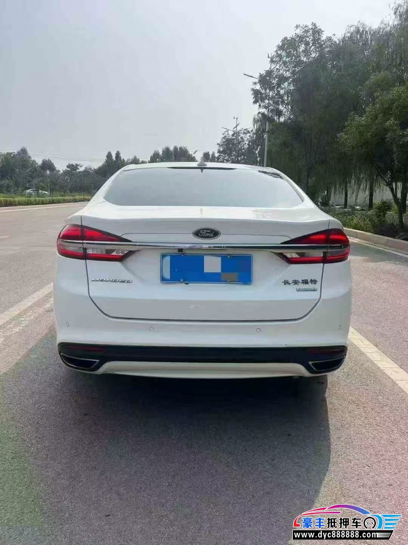 18年福特蒙迪欧轿车抵押车出售