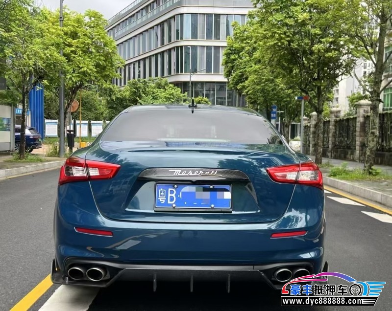 18年玛莎拉蒂Ghibli轿车抵押车出售