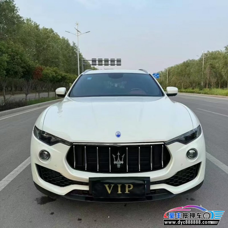 18年玛莎拉蒂莱万特轿车抵押车出售