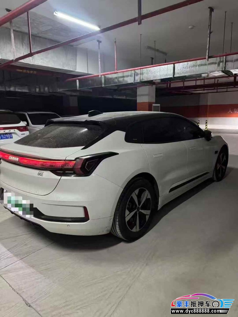 23年极氪001轿车抵押车出售