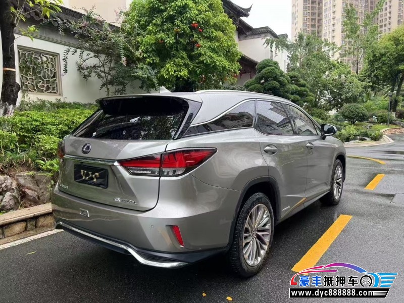 21年雷克萨斯RX轿车抵押车出售