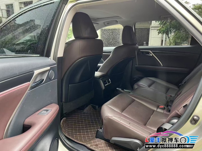 21年雷克萨斯RX轿车抵押车出售