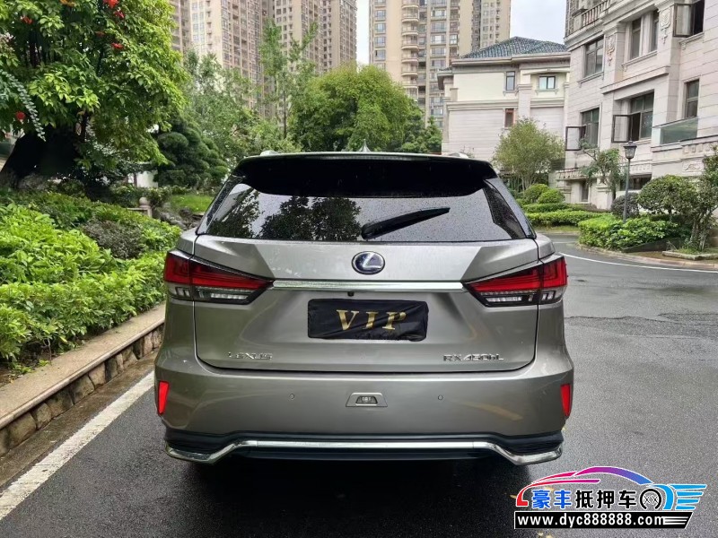 21年雷克萨斯RX轿车抵押车出售