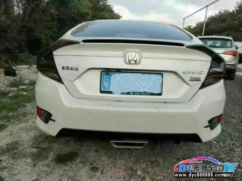 20年本田思域轿车抵押车出售