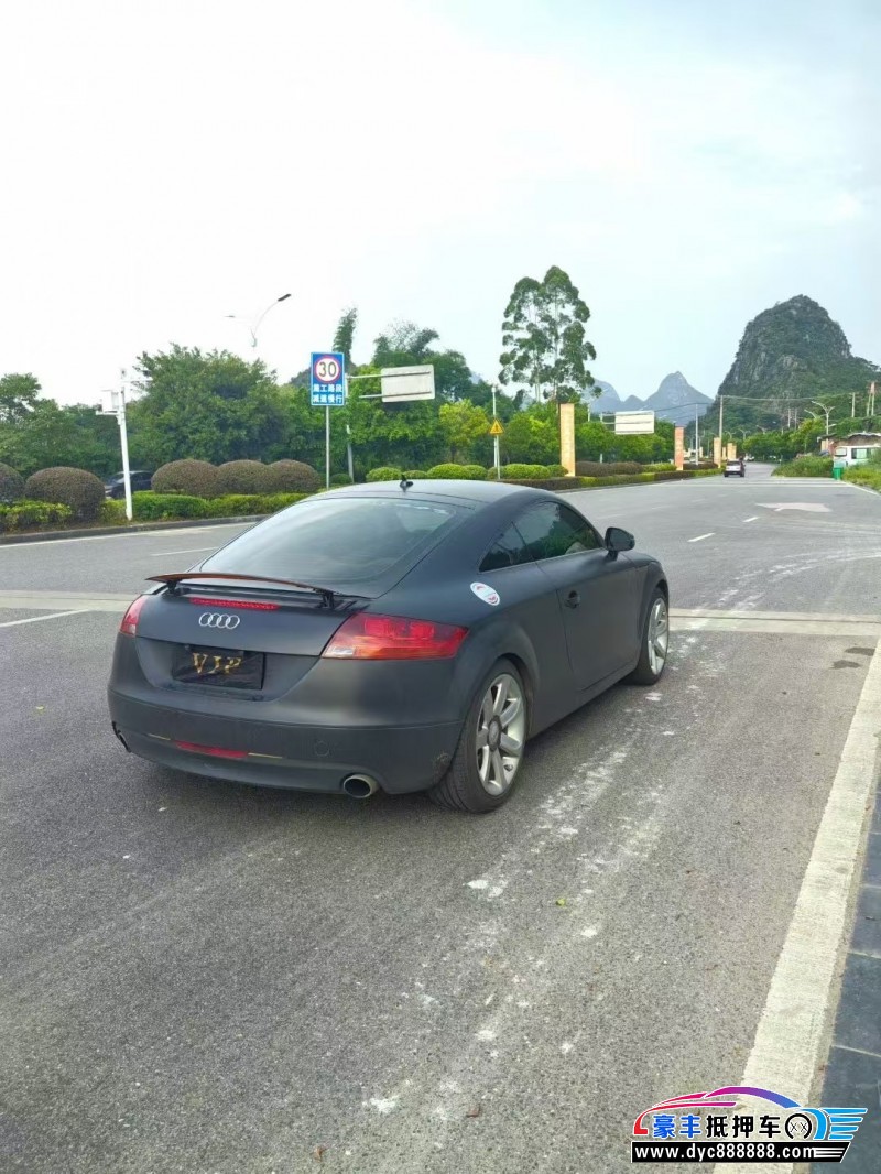 08年奥迪TT轿车抵押车出售