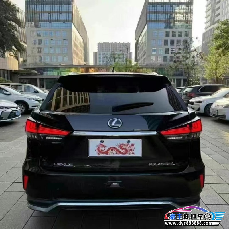 21年雷克萨斯RX轿车抵押车出售