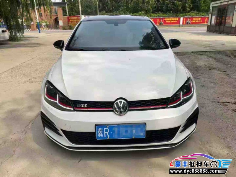 19年大众高尔夫轿车抵押车出售