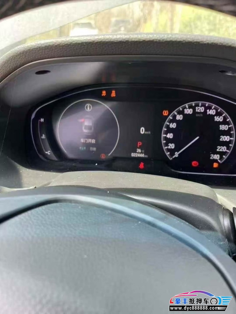 22年本田雅阁轿车抵押车出售