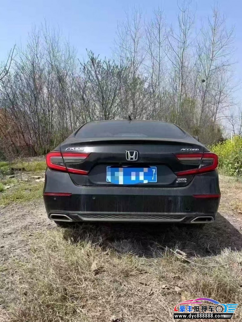 22年本田雅阁轿车抵押车出售