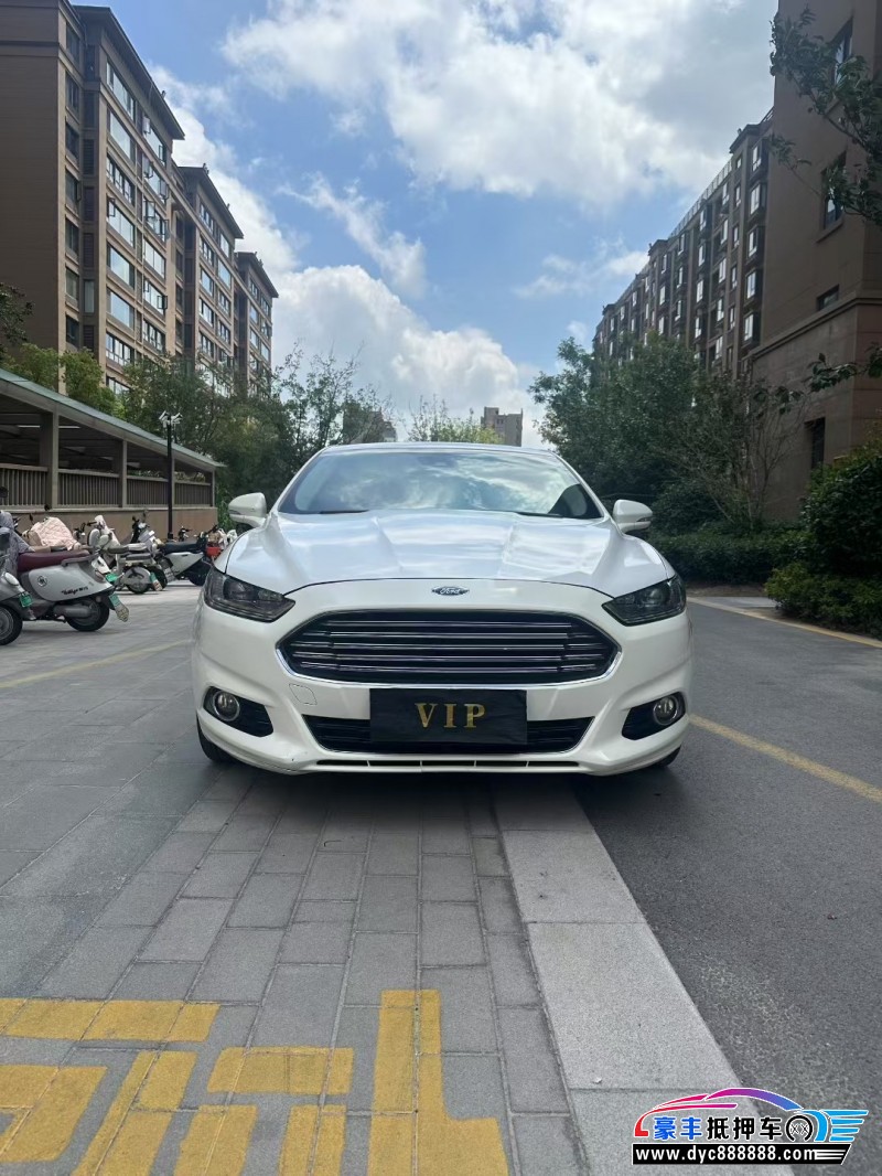 16年福特蒙迪欧轿车抵押车出售