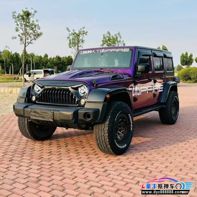 18年Jeep牧马人轿车抵押车出售