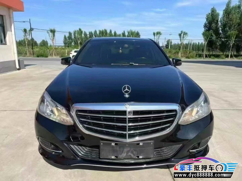14年奔驰E轿车抵押车出售