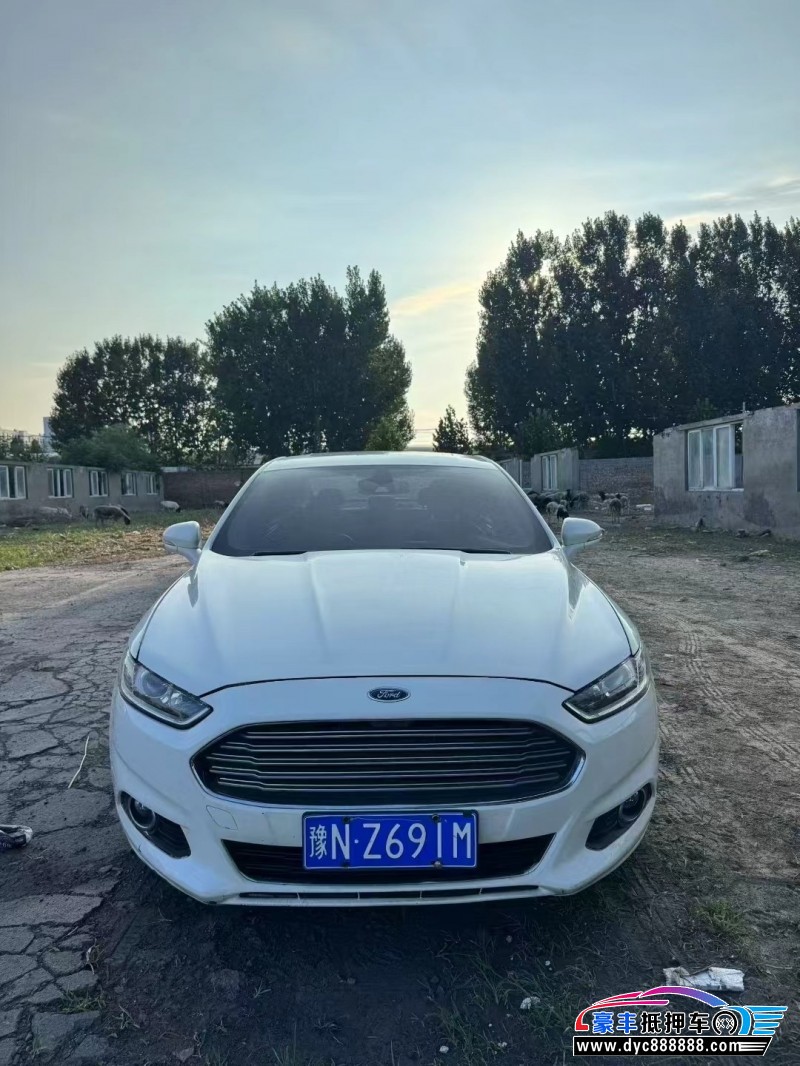 16年福特蒙迪欧轿车抵押车出售