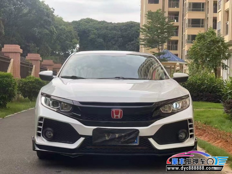 19年本田思域轿车抵押车出售