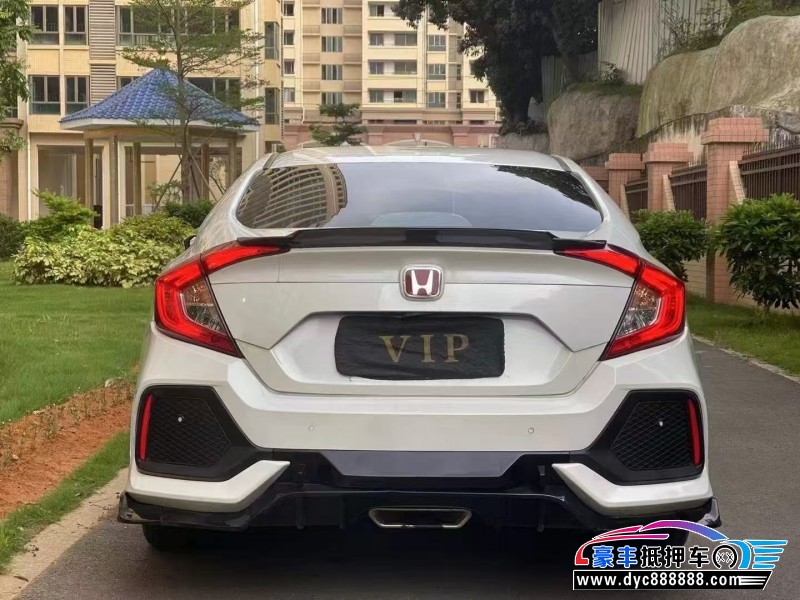 19年本田思域轿车抵押车出售