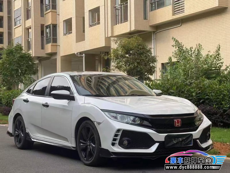 19年本田思域轿车抵押车出售