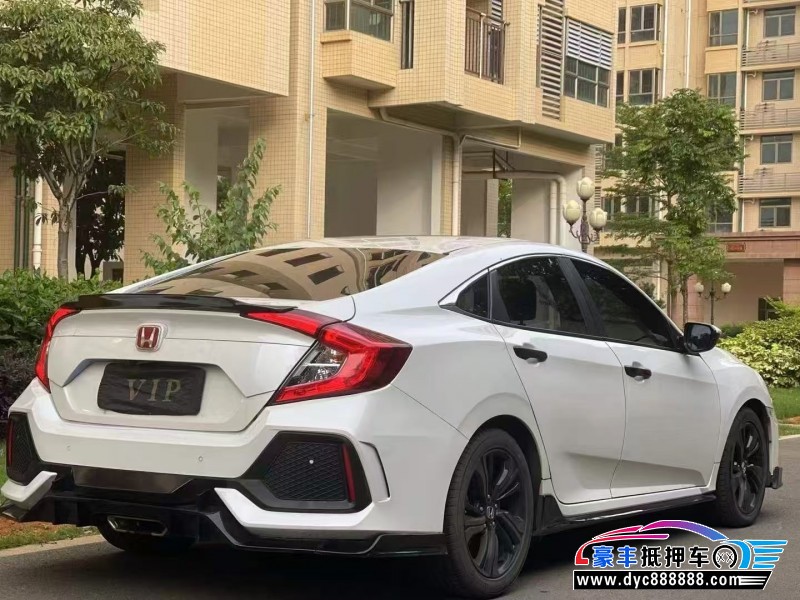 19年本田思域轿车抵押车出售