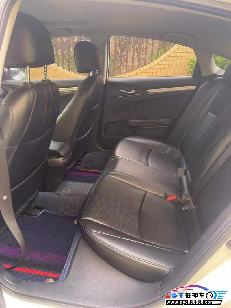 19年本田思域轿车抵押车出售