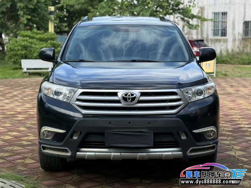 13年丰田汉兰达轿车抵押车出售