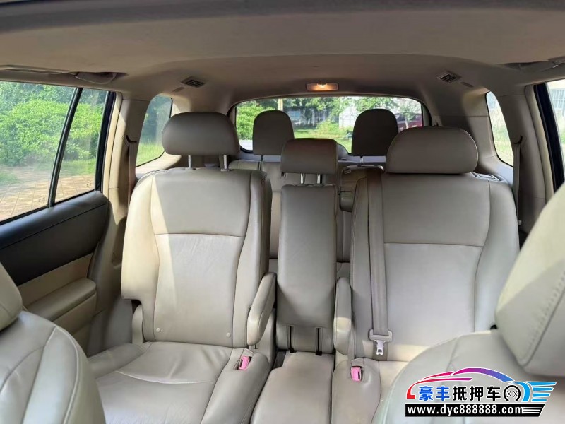 13年丰田汉兰达轿车抵押车出售