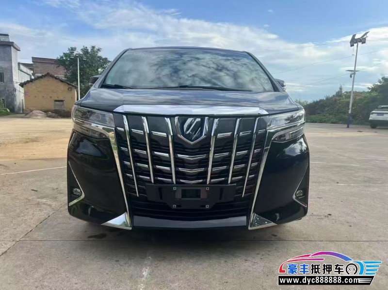 19年丰田埃尔法轿车抵押车出售