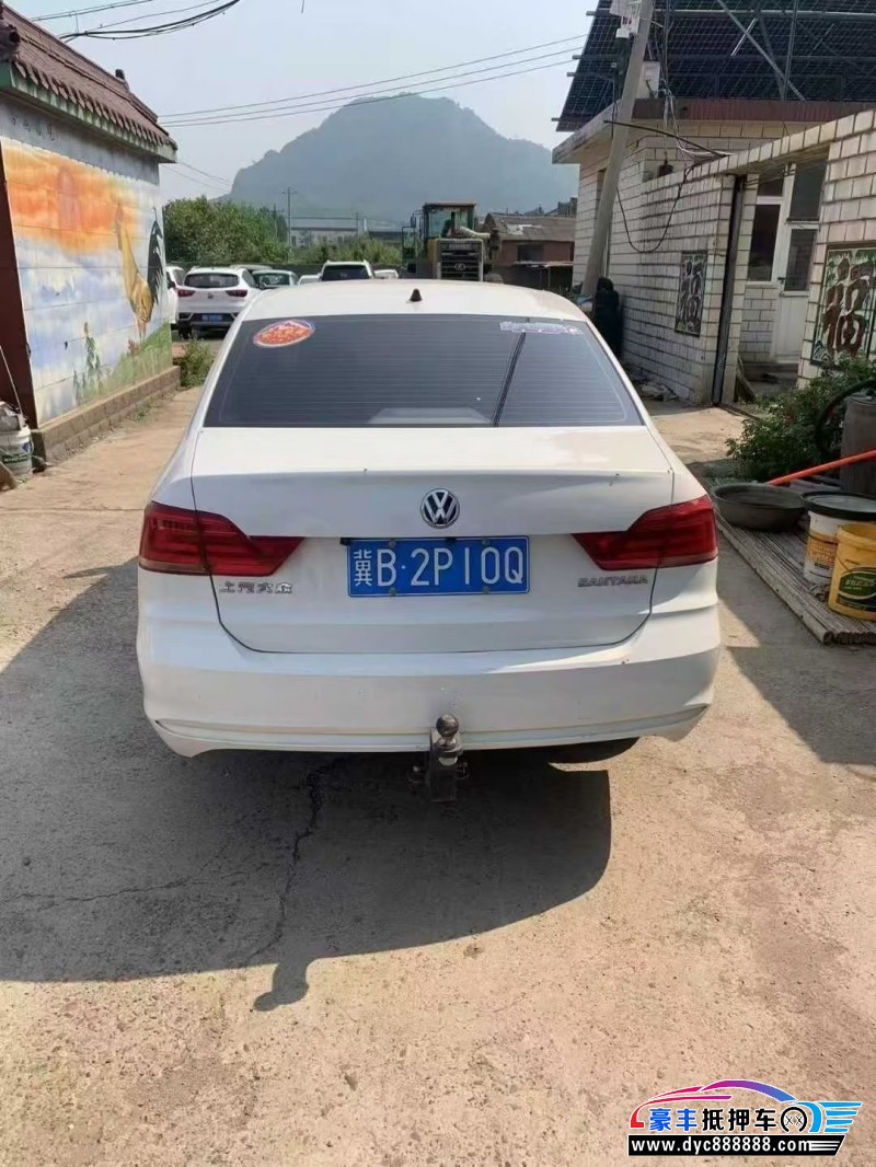 19年大众桑塔纳轿车抵押车出售