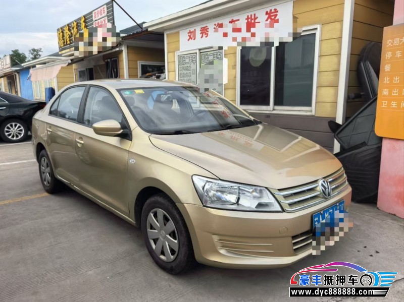 14年大众桑塔纳轿车抵押车出售