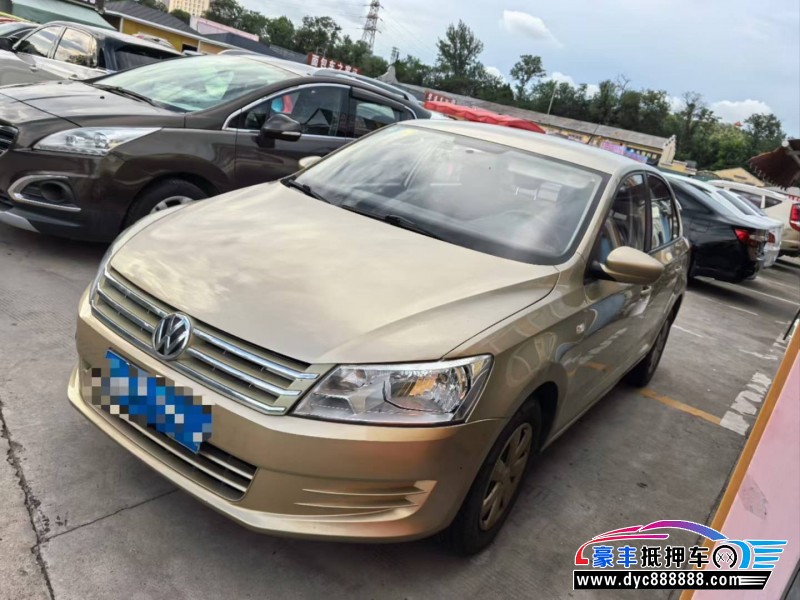 14年大众桑塔纳轿车抵押车出售