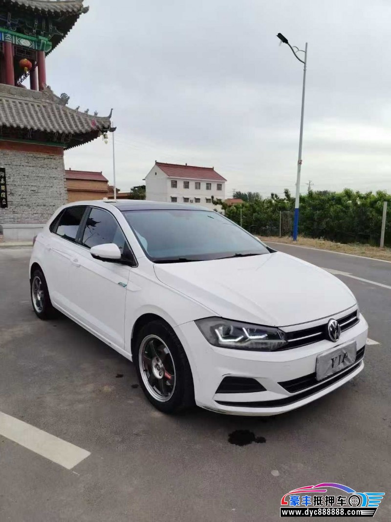 19年大众polo轿车抵押车出售