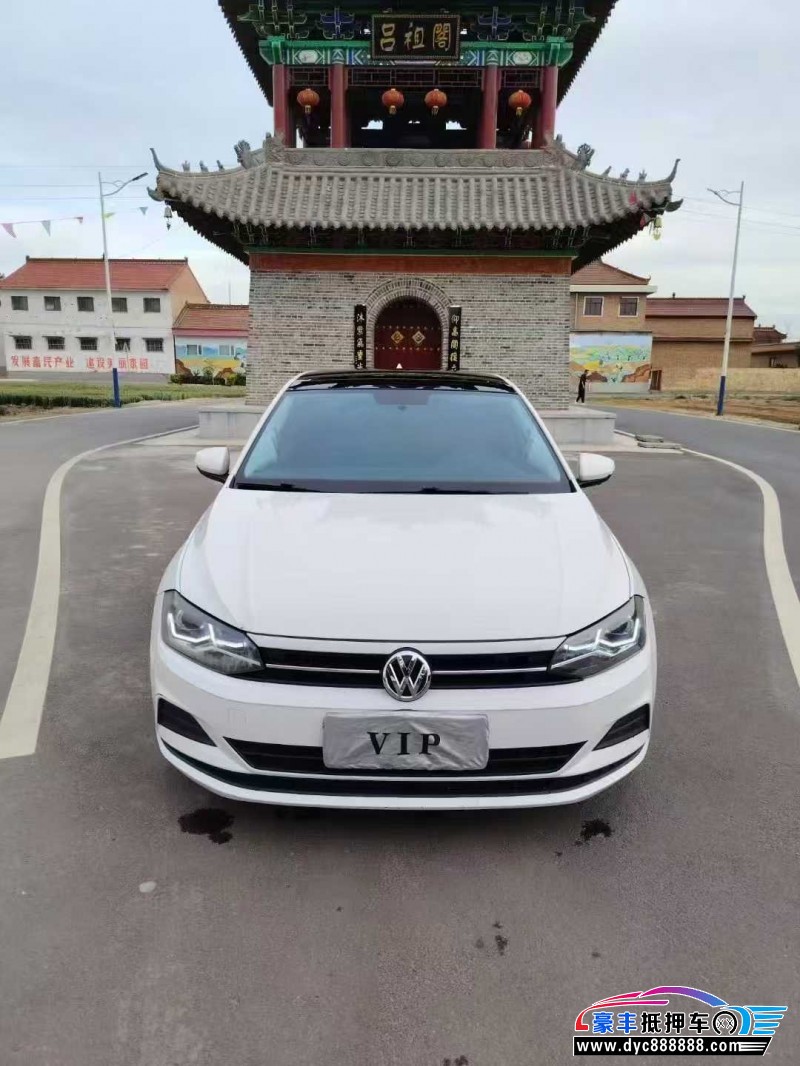 19年大众polo轿车抵押车出售