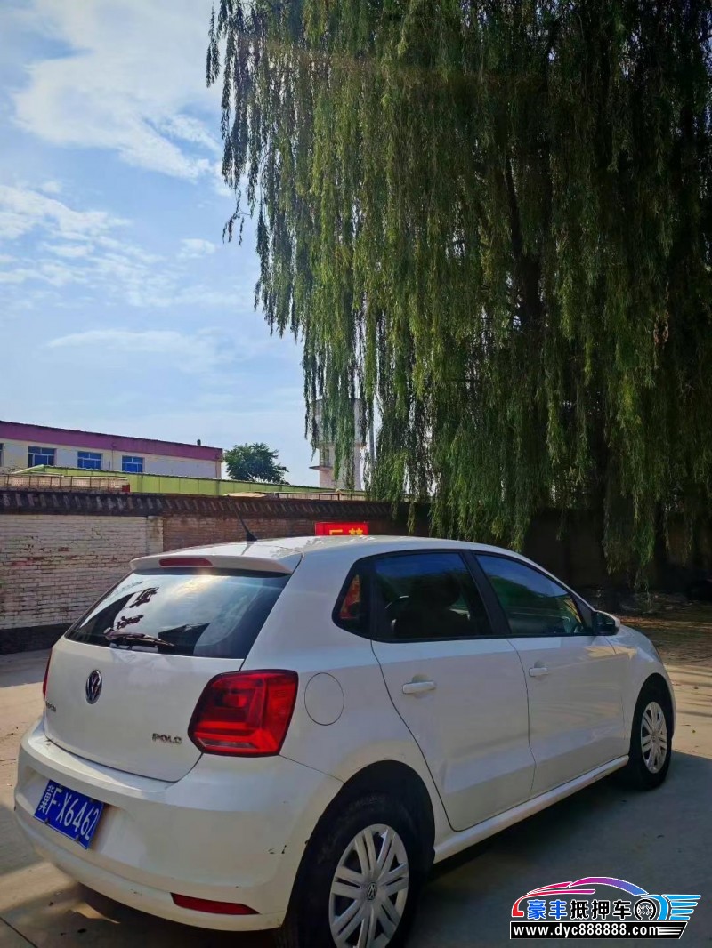 17年大众polo轿车抵押车出售