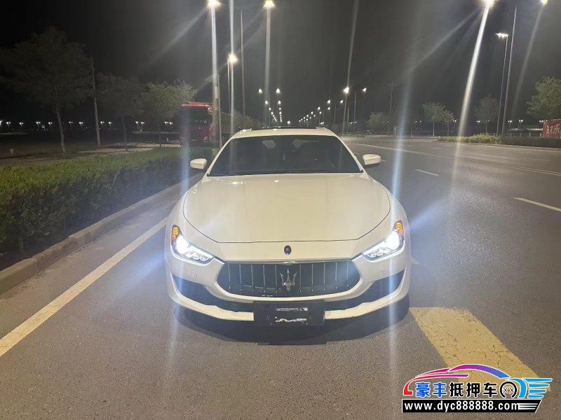 21年玛莎拉蒂Ghibli轿车抵押车出售