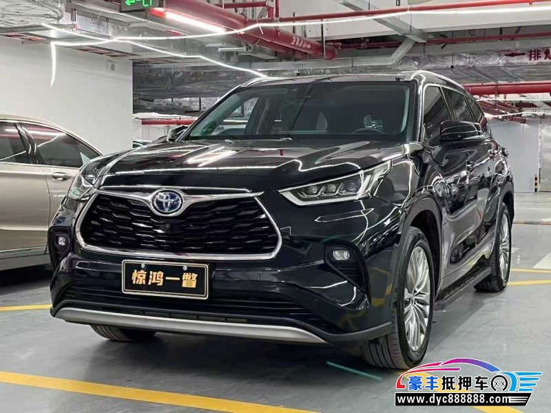 22年丰田汉兰达轿车抵押车出售