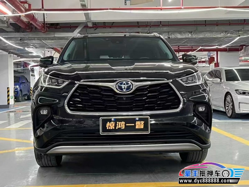 22年丰田汉兰达轿车抵押车出售