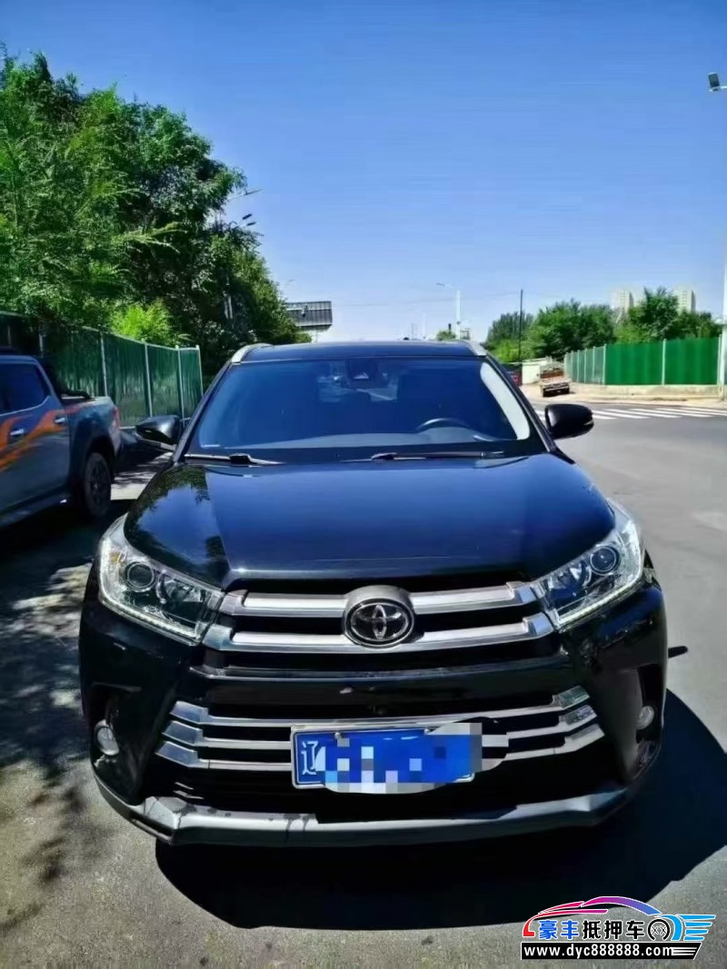 20年丰田汉兰达轿车抵押车出售