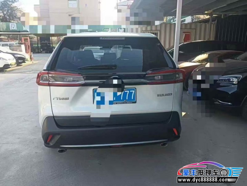 22年丰田威兰达轿车抵押车出售