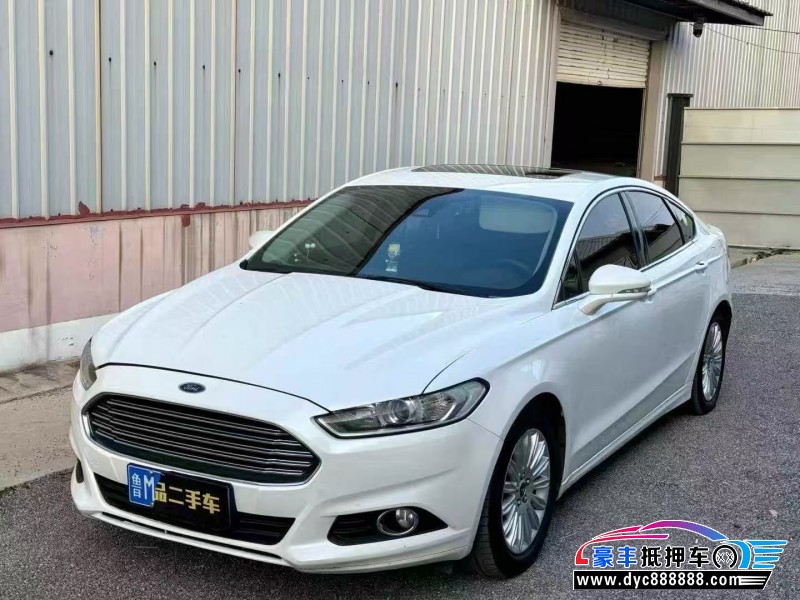 18年福特蒙迪欧轿车抵押车出售