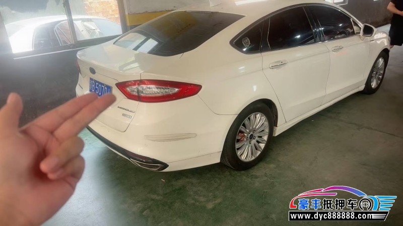 16年福特蒙迪欧轿车抵押车出售