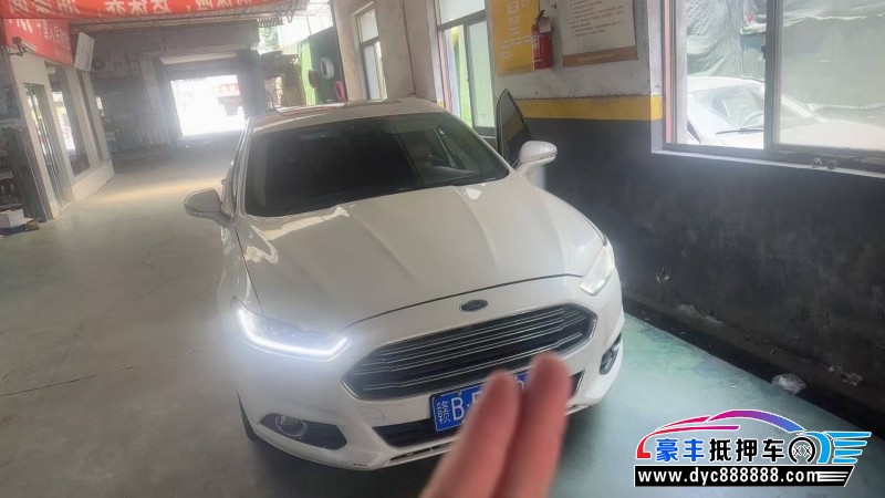 16年福特蒙迪欧轿车抵押车出售