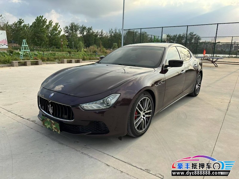 16年玛莎拉蒂Ghibli轿车抵押车出售