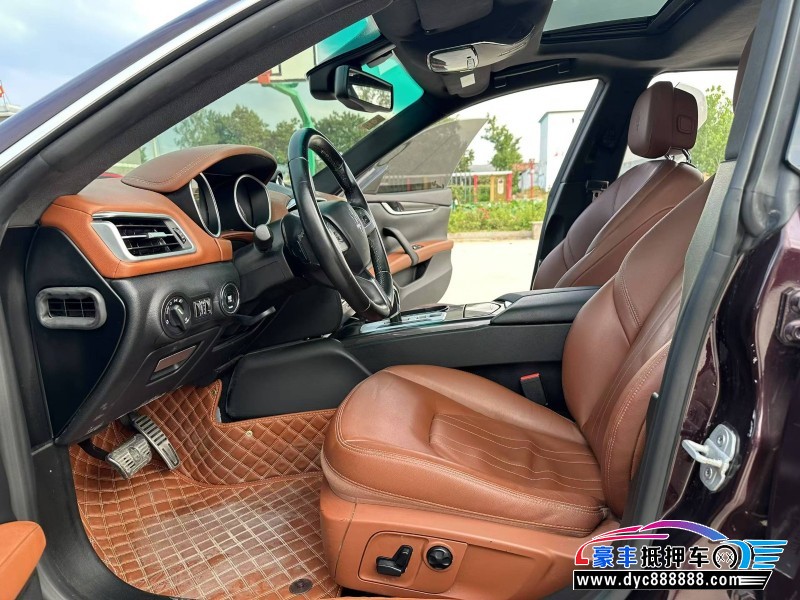 16年玛莎拉蒂Ghibli轿车抵押车出售