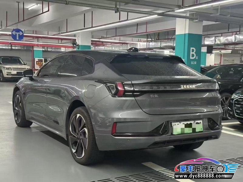 23年极氪001轿车抵押车出售