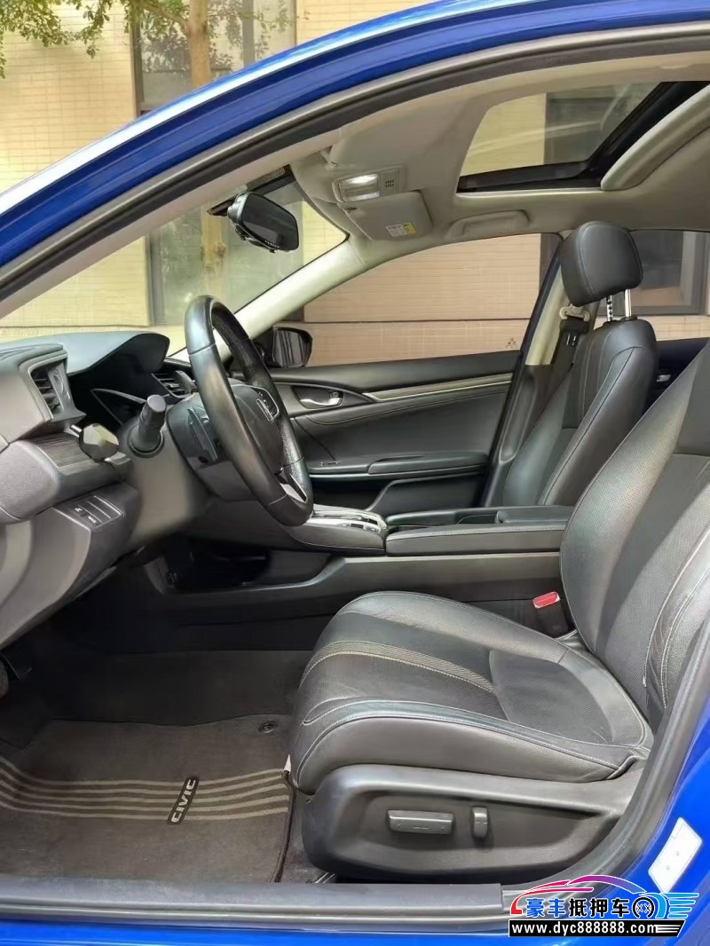 19年本田思域轿车抵押车出售