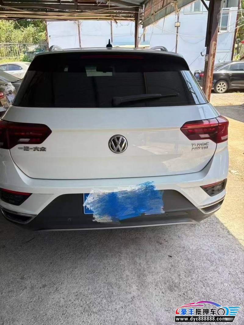 19年大众探歌轿车抵押车出售