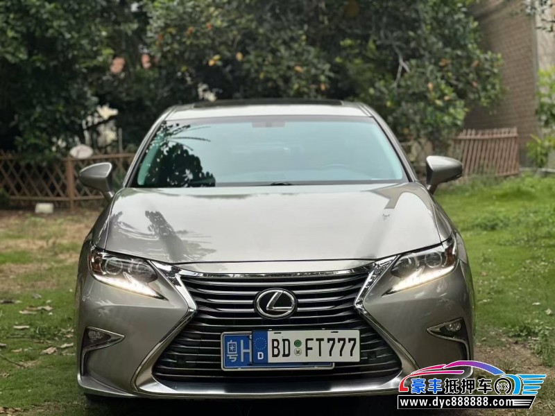 16年雷克萨斯ES轿车抵押车出售