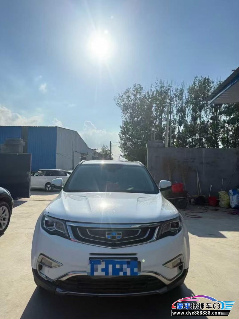 16年吉利博越SUV抵押车出售