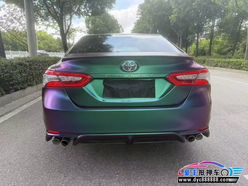 18年丰田凯美瑞轿车抵押车出售