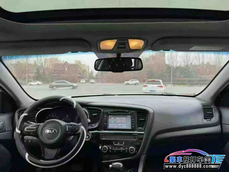 14年起亚K5轿车抵押车出售